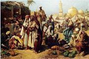 unknow artist Arab or Arabic people and life. Orientalism oil paintings  382 oil painting on canvas